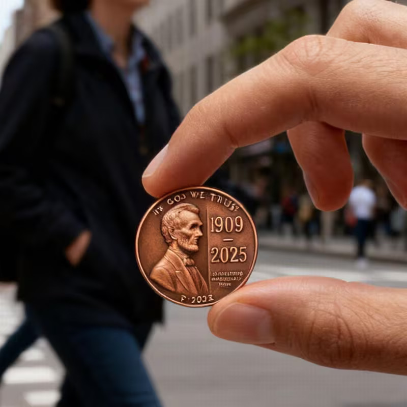 Final Cent Tribute Anniversary Challenge Coin Commemorative Penny 1-pc C