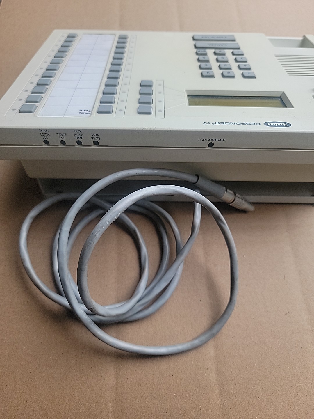 Rauland Model NCLCD, Responder IV Master Console , Missing Headset