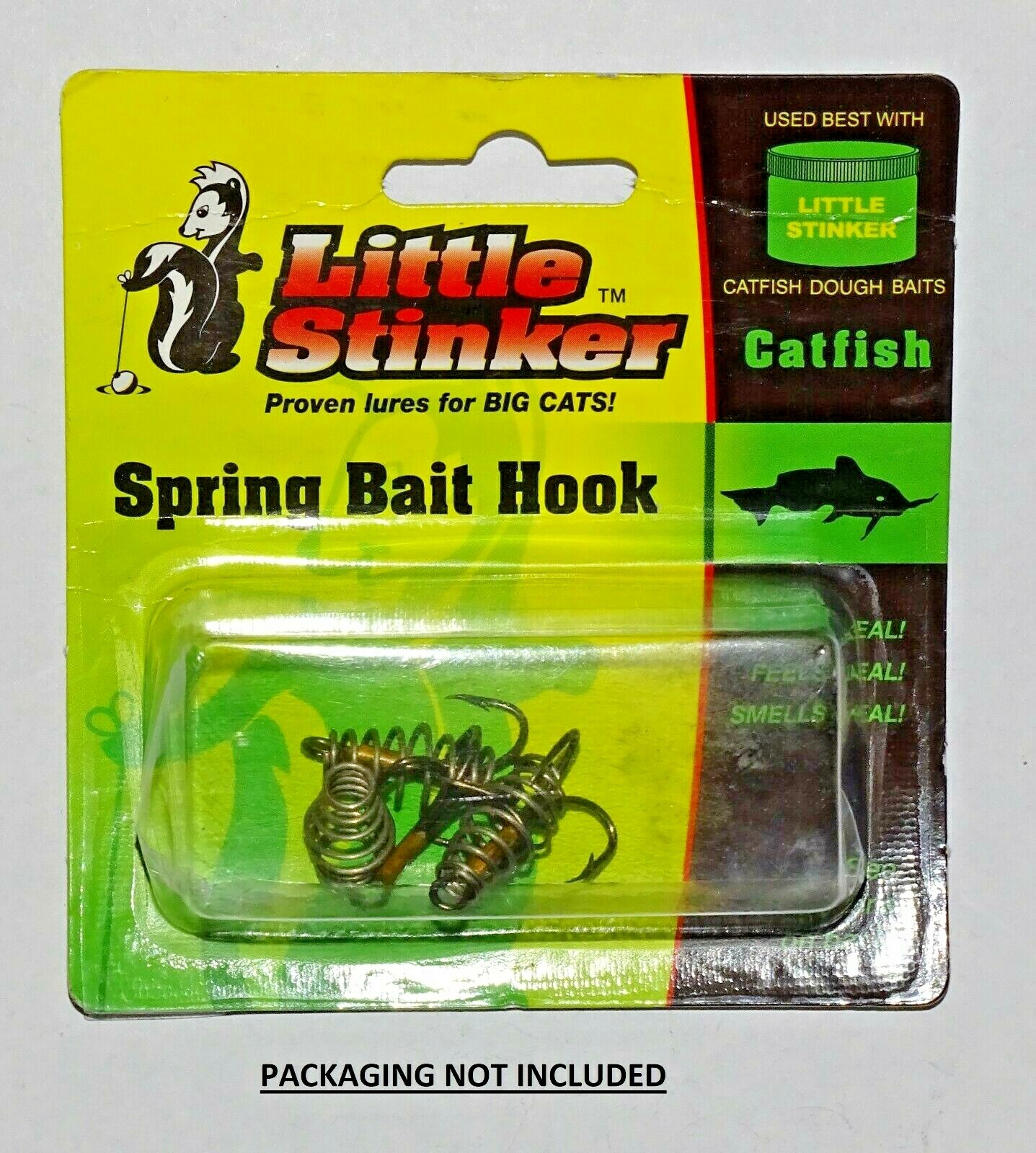 20 PC SET LITTLE STINKER CATFISH CARP TROUT Spring hook Treble Size #4 $$SAVE$$