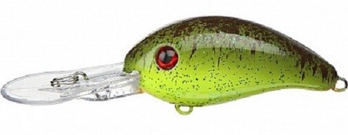 Strike King Pro Model Series 3XD Crankbait- Chartreuse Rootbeer