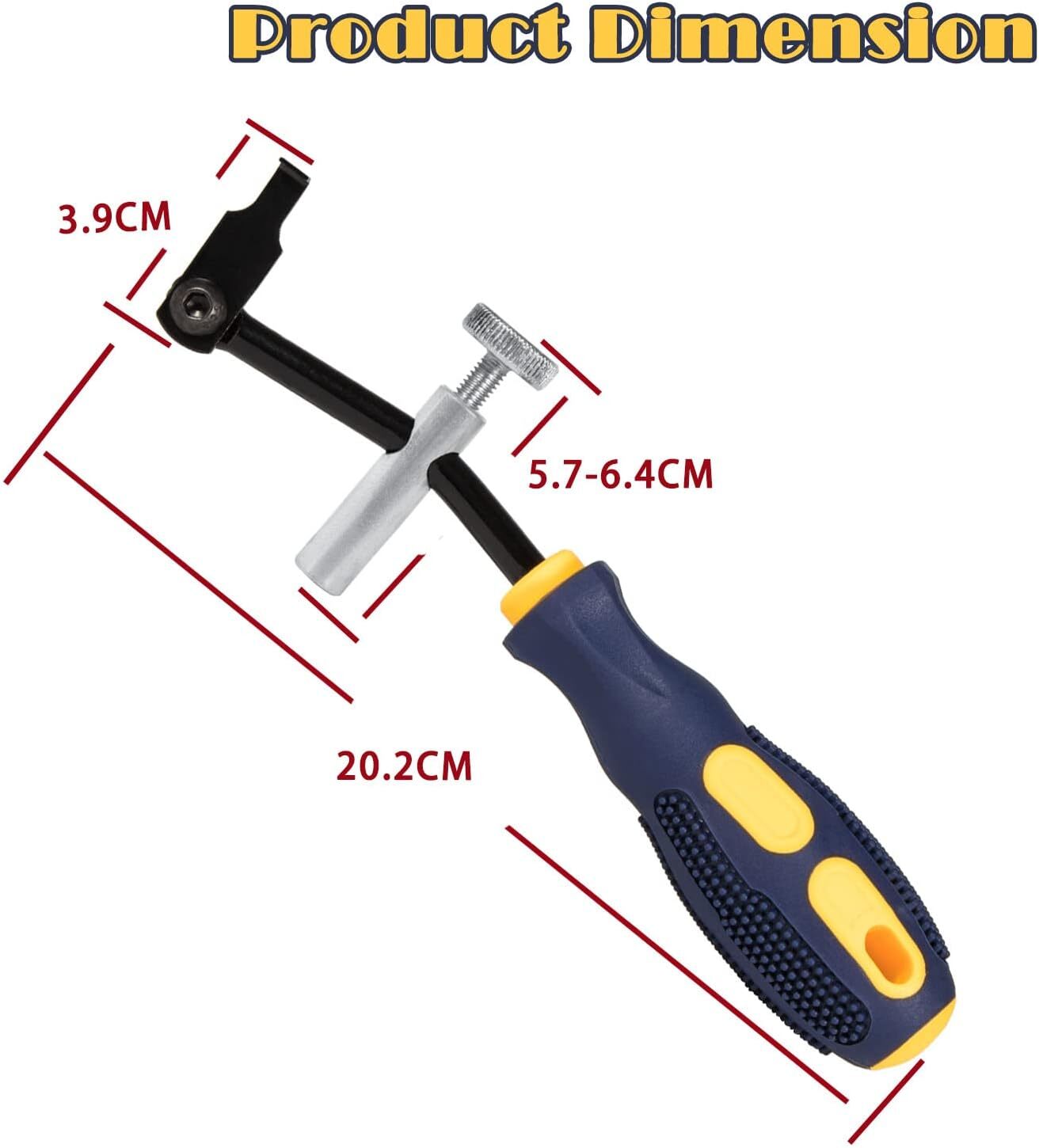 58430 Shaft Type Seal Puller Removes Cam Shaft Crank Shaft Seal Auto Repair Tool