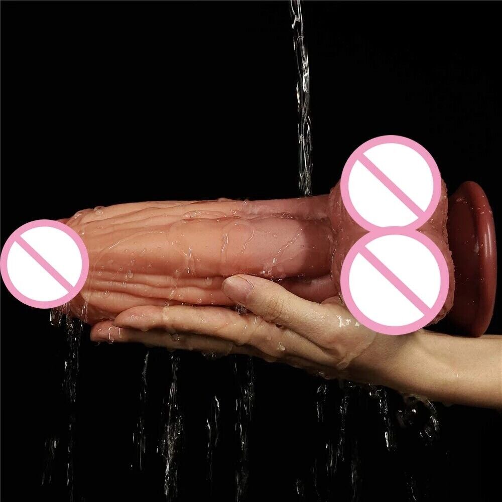 Dildo9Inch Realistic Lifelike Big Real Dong Suction Cup Waterproof Women Toy