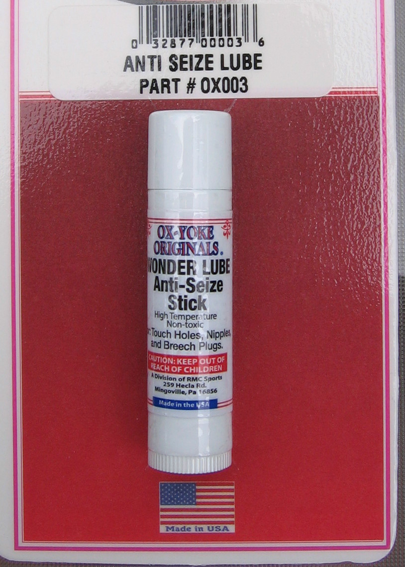 Universal Anti-Seize Nipple Lube Stick - BP Guns - For T/C CVA Traditions Pietta