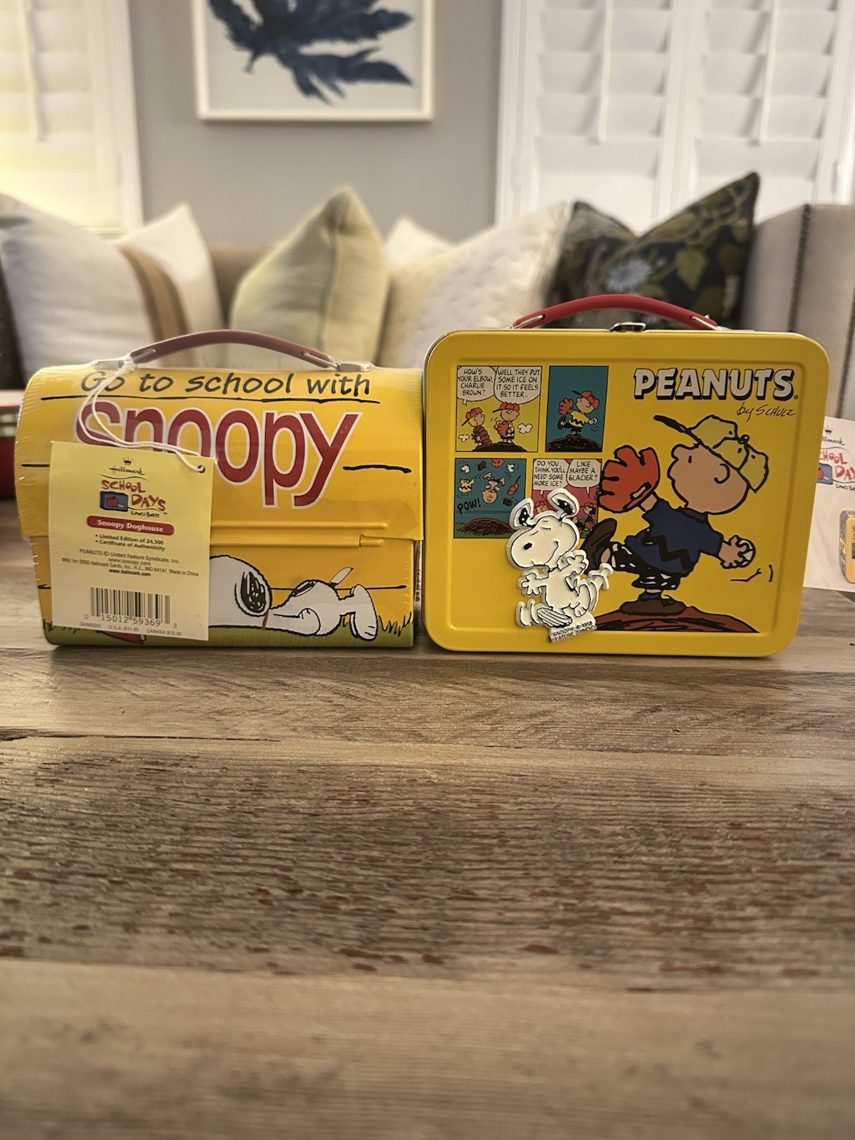Hallmark School Days Snoopy Peanuts Lunchbox Limited Edition 2000