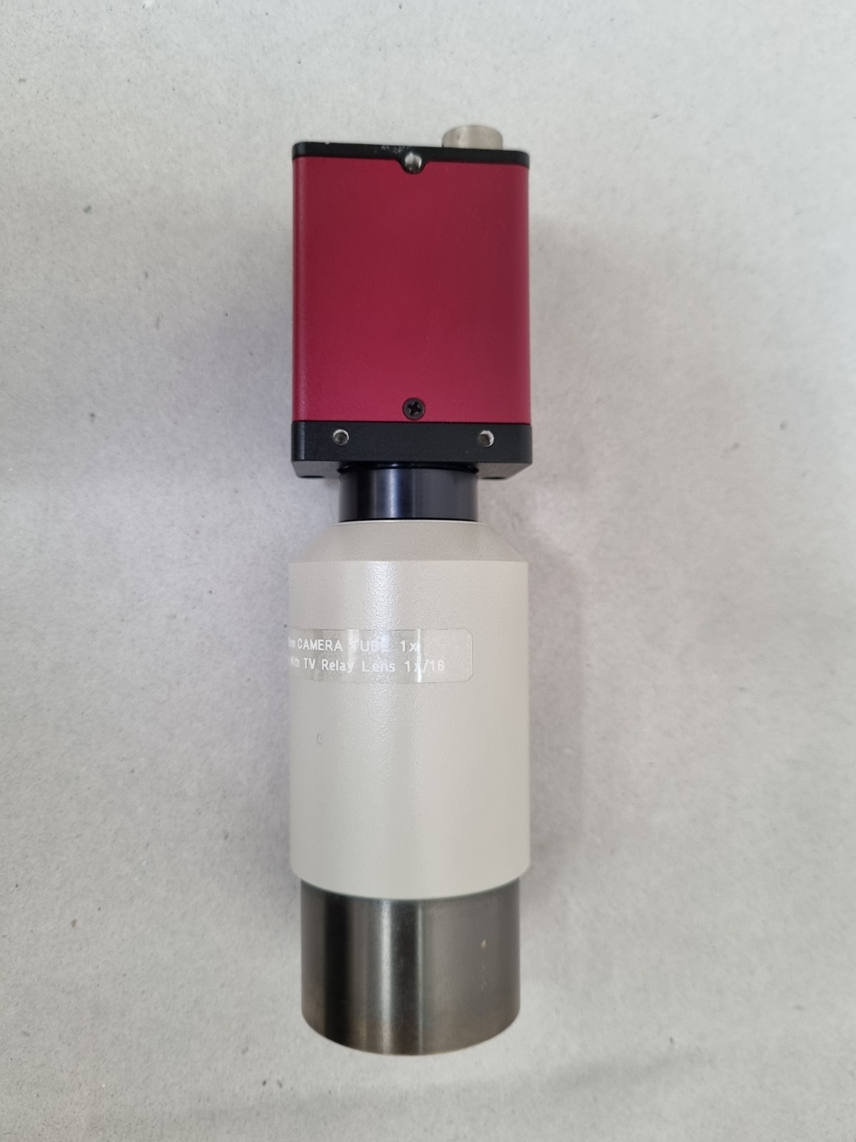 Nikon Microscope Relay Lens 1×16 TV + 42 mm camera tube Adapter c mount + cámera