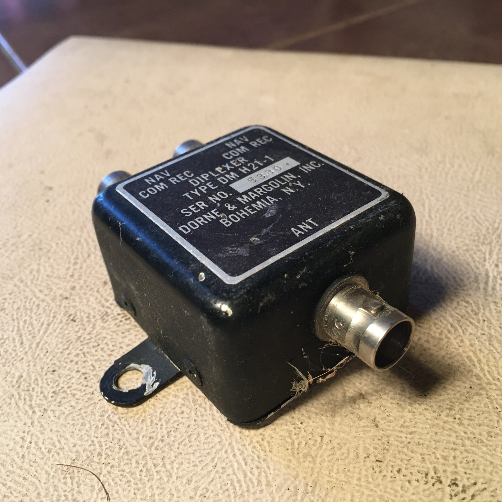 DM H21-1 Dorne and Margolin Antenna Diplexer, sn 5330