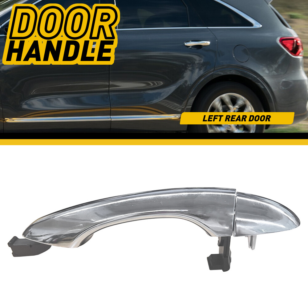 For Kia Sorento 2016-2020 Rear Door Handle Left Driver Side Chrome 82651-C5010 A