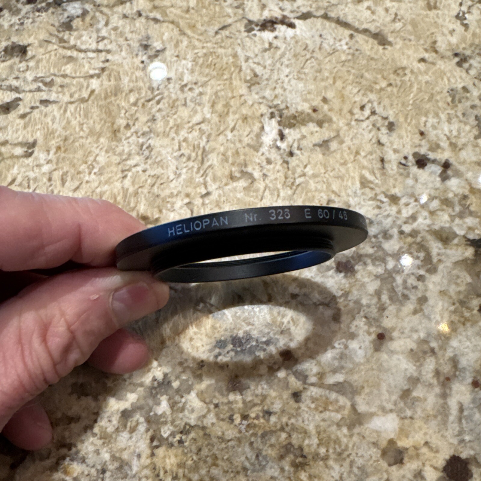 Heliopan Adapter 326 46mm to 60mm Step Up Ring EUC