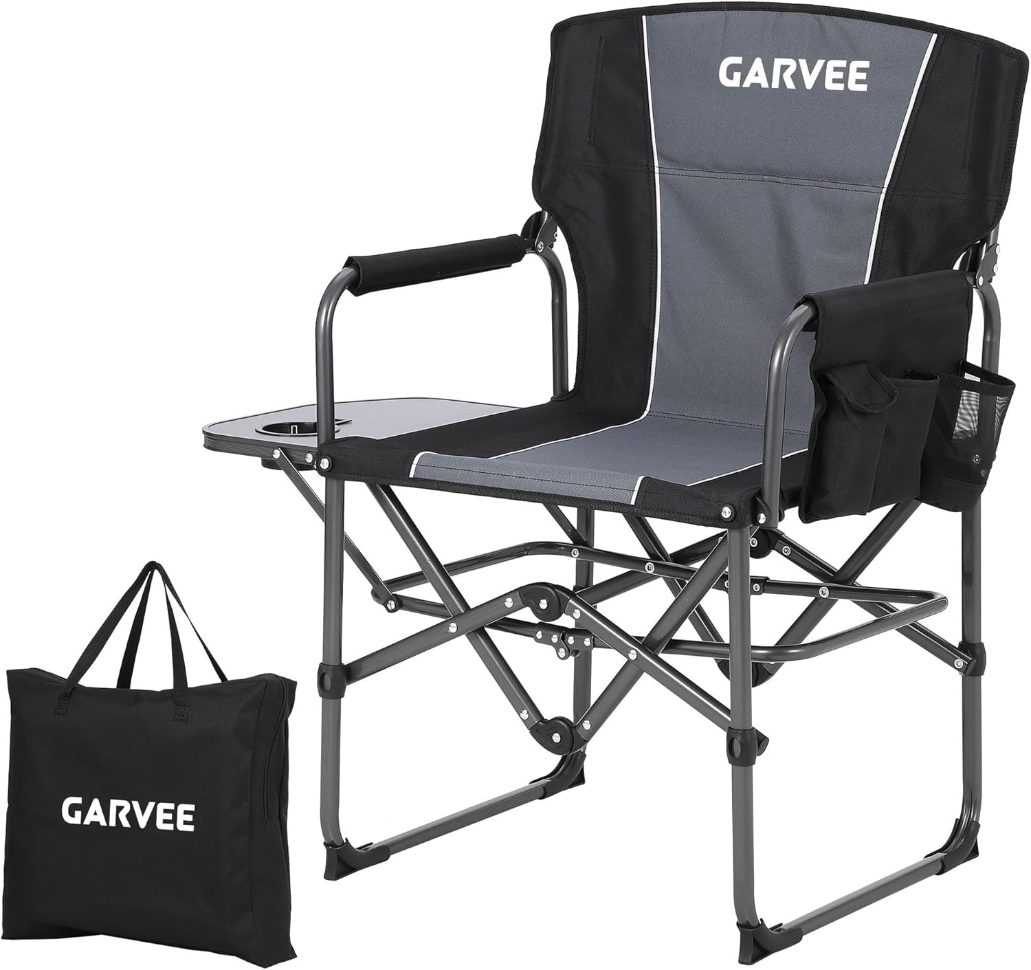 Oversized Directors Camping Chair, Portable Folding Chair for Adults Support 400