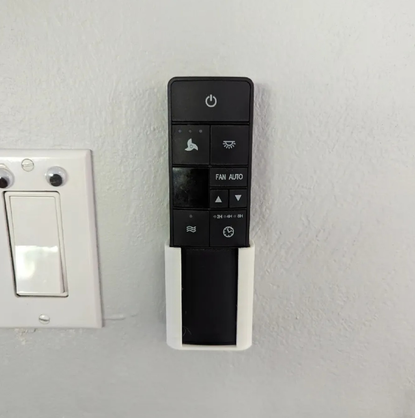 Hampton Bay HD3 Remote Holder Wall Mount - Secure & Stylish