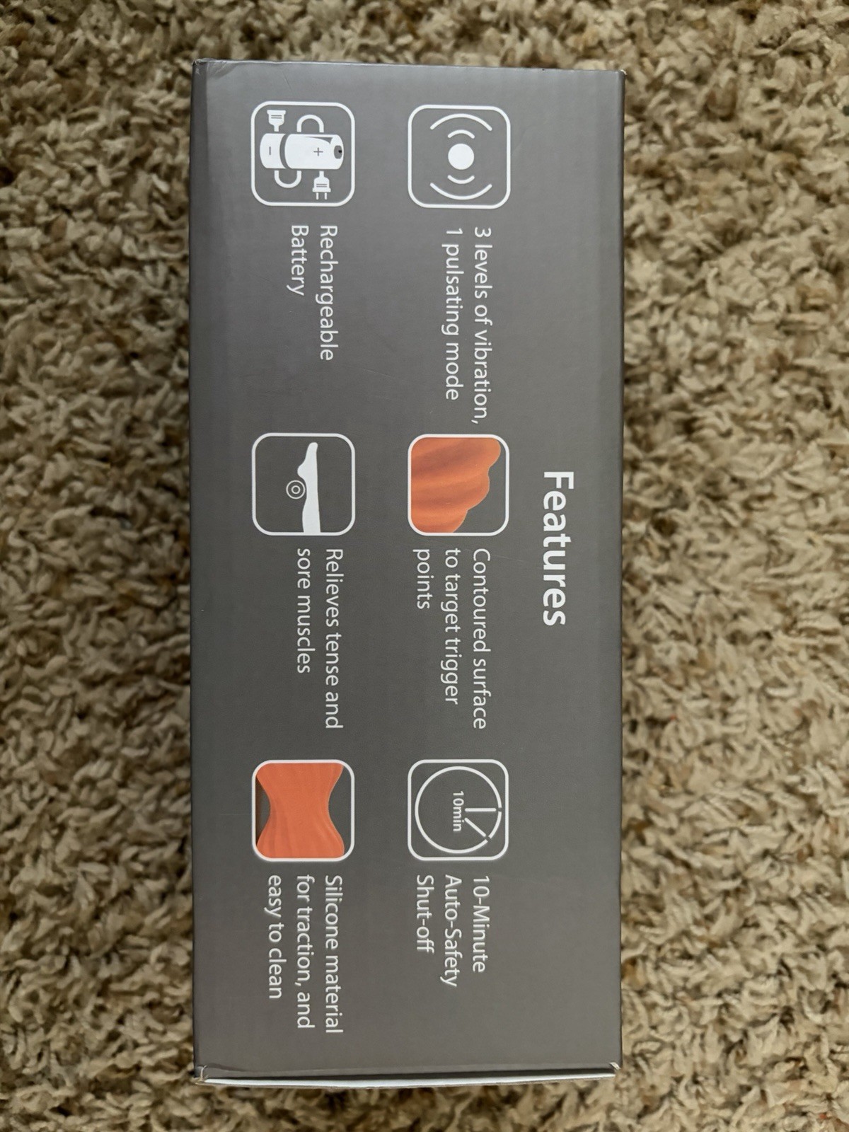 Zillion Vibrating Peanut Massage Ball
