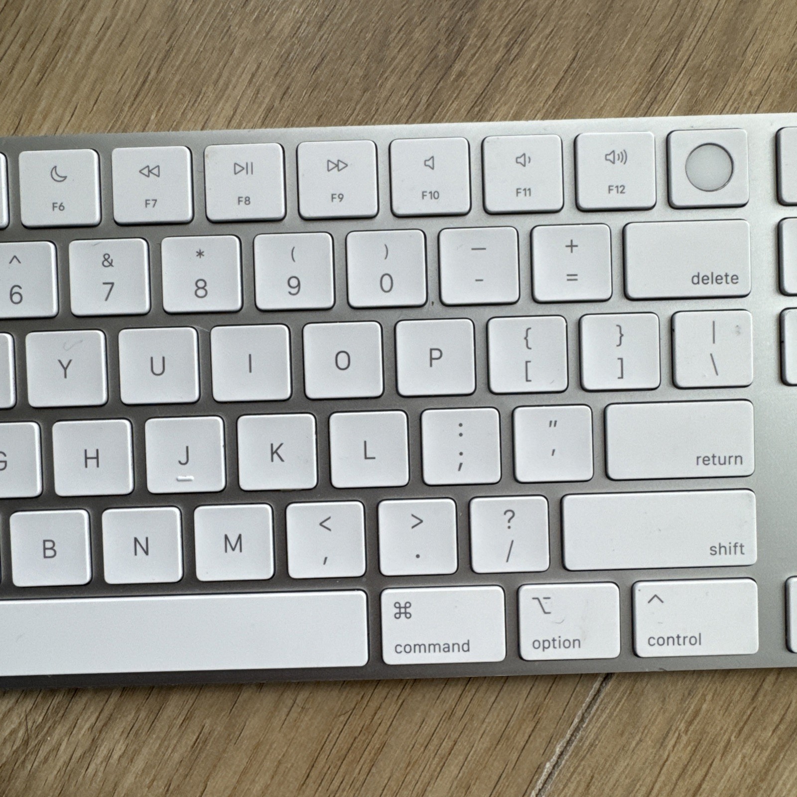 A2520 Replacement Keys For Apple Wireless Keyboard Individual Key Silver Frame
