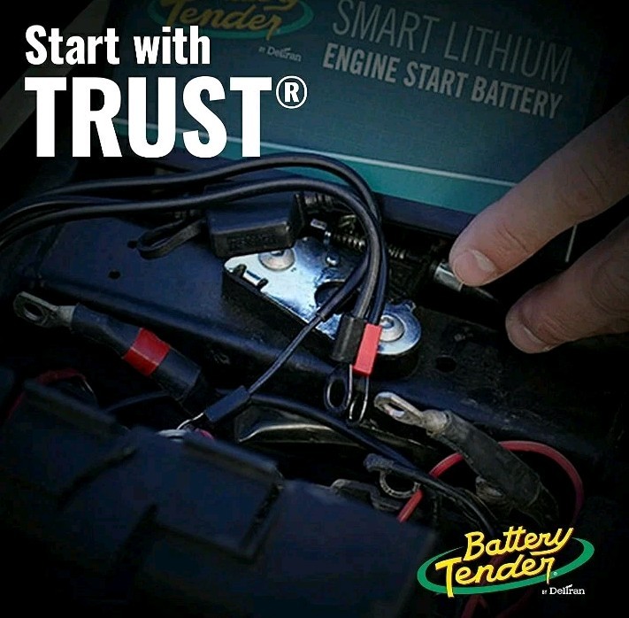 Battery Tender Ring Terminal Harness Dual Pin / SAE Trickle Charger Cable 18 In
