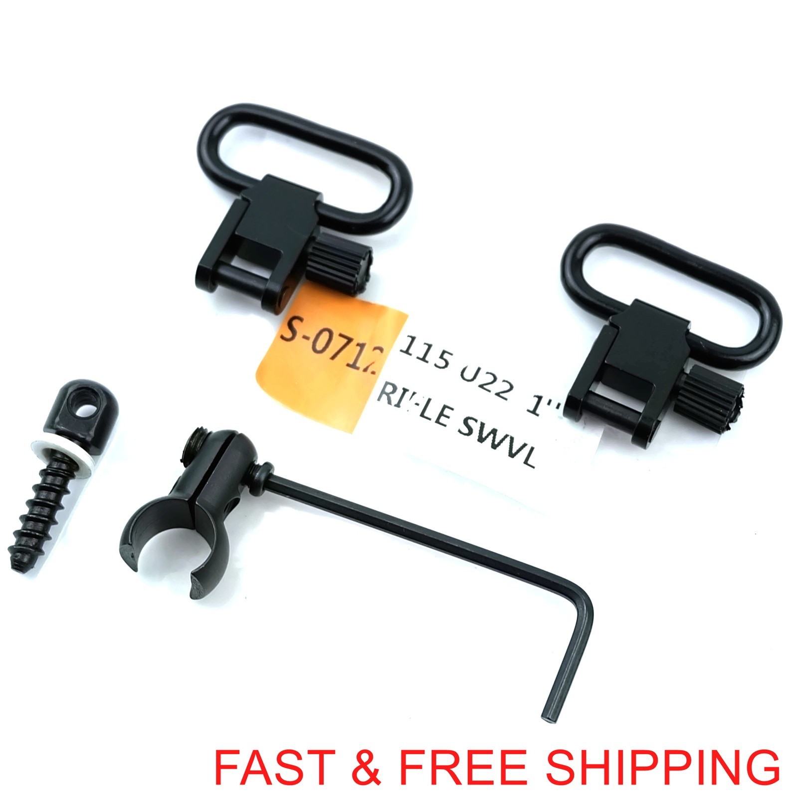 .22 Rifle Sling Mount Kit-Mag Tube .22 Cal Split Band Winchester Marlin .22 0712