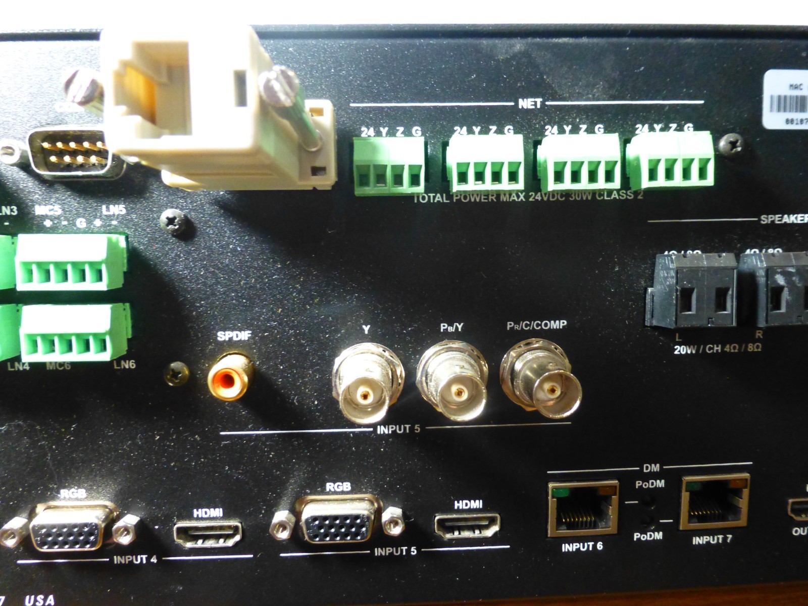 Crestron DMPS-300-C Professional Digital Media Presentation System RESTORED
