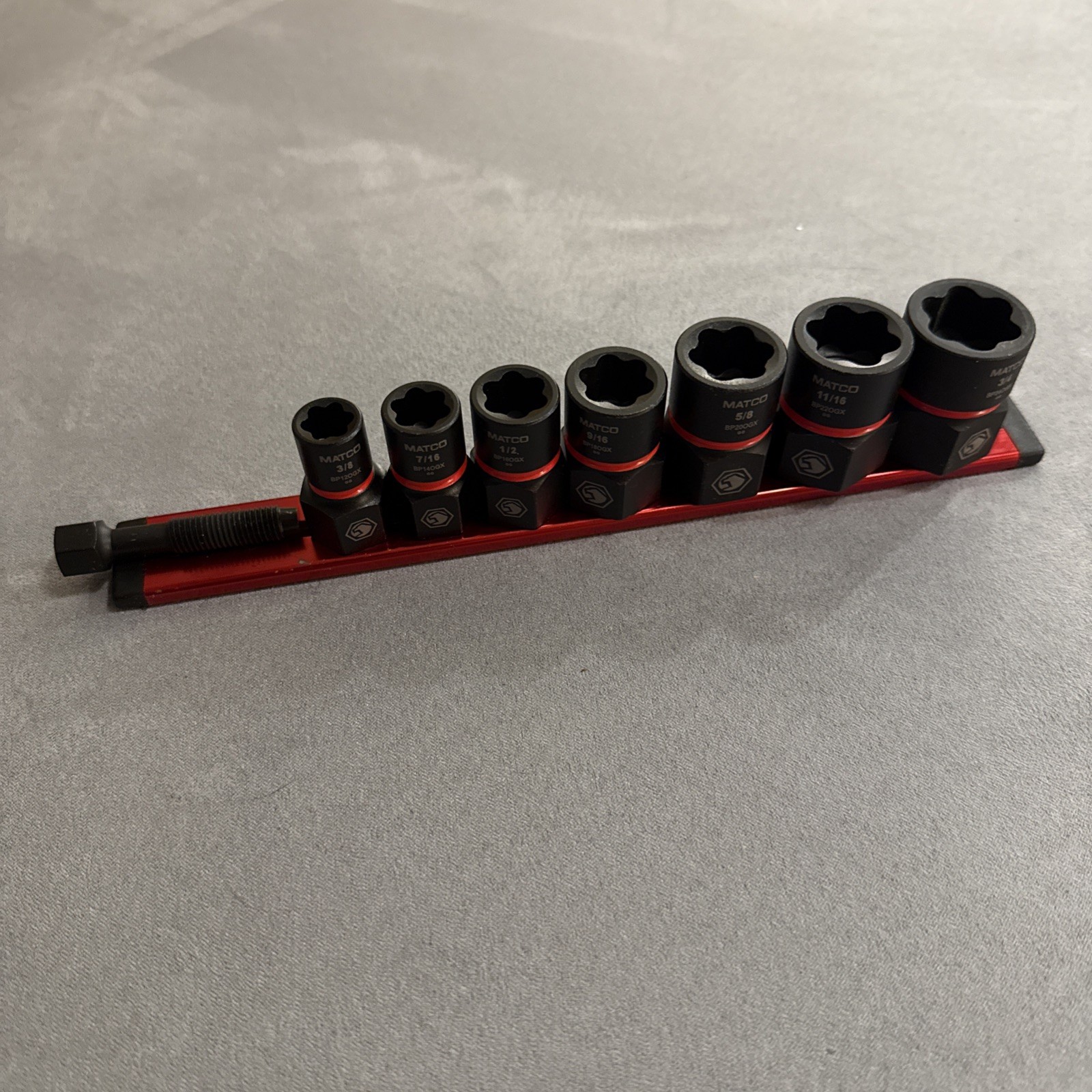 Matco Tools 8pc 3/8” Drive Socket Extractor Set - SBP80GX