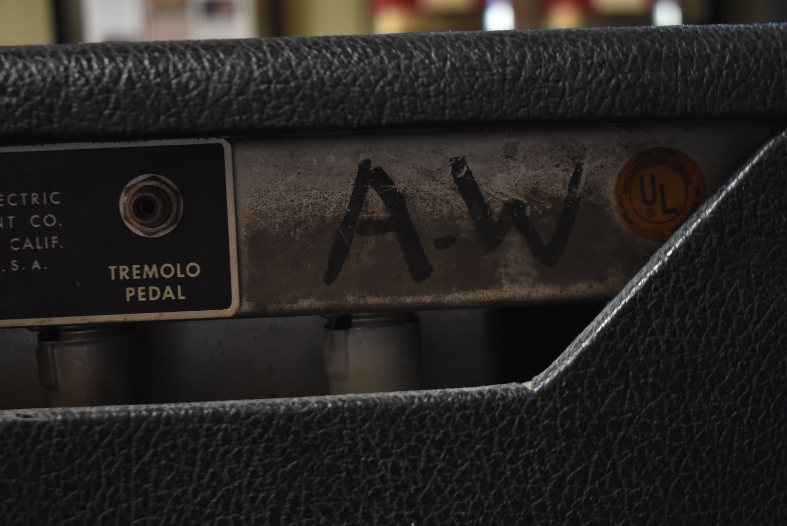 1964 Fender Pro 1x15" Combo Amplifier Pre-CBS Black