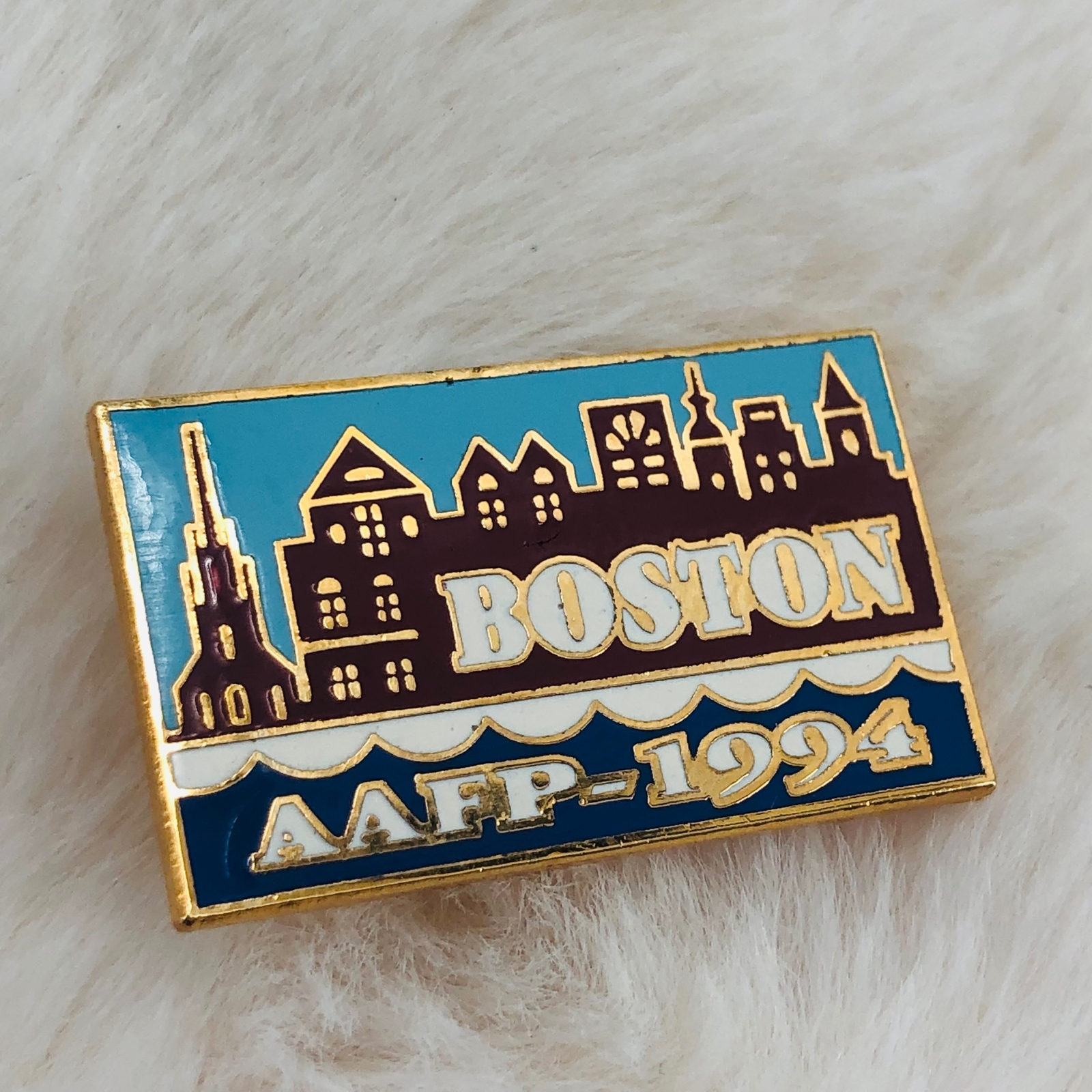Vtg 1994 American Academy of Family Physicians AAFP Boston Assembly Lapel Pin