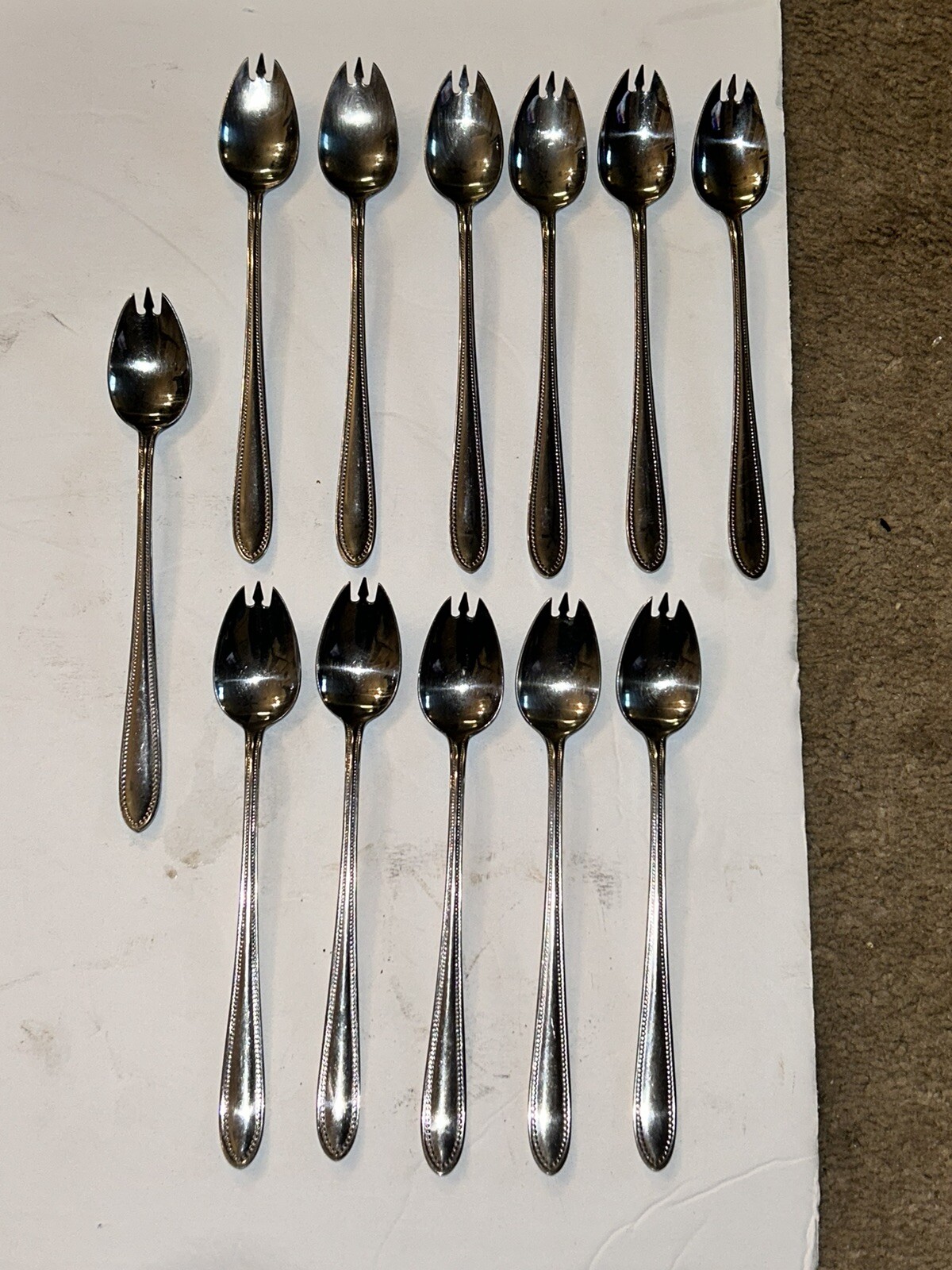 SET of Twelve Mitsukoshi Stainless Sporks