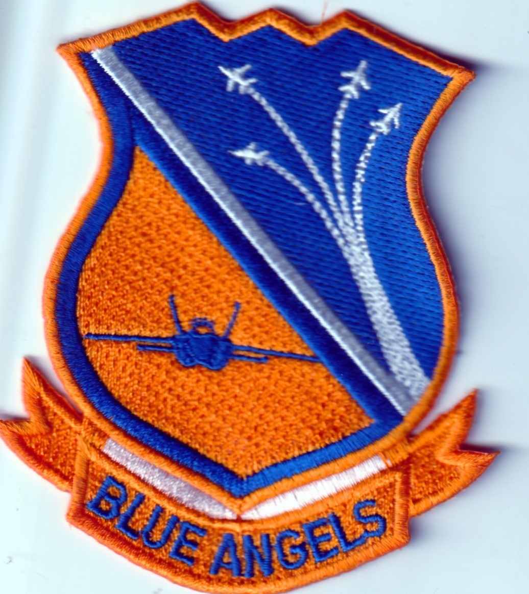 USN  U.S. Navy Flight Demonstration Squadron Blue Angels patch -2