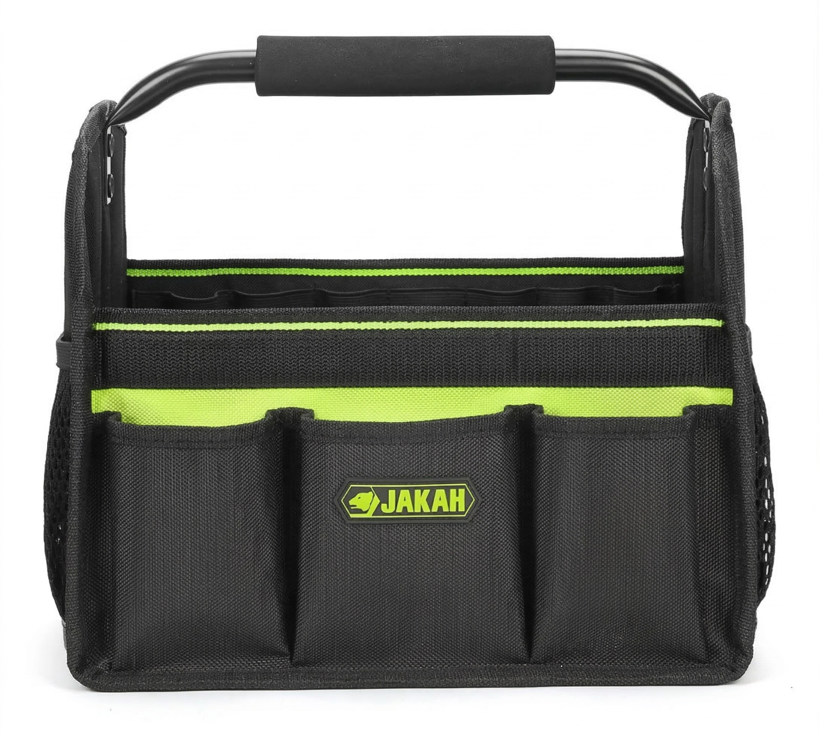 Quick Load Collapsible Tool Caddy Open Top Detailing Bag w/ Foam Grip Handle