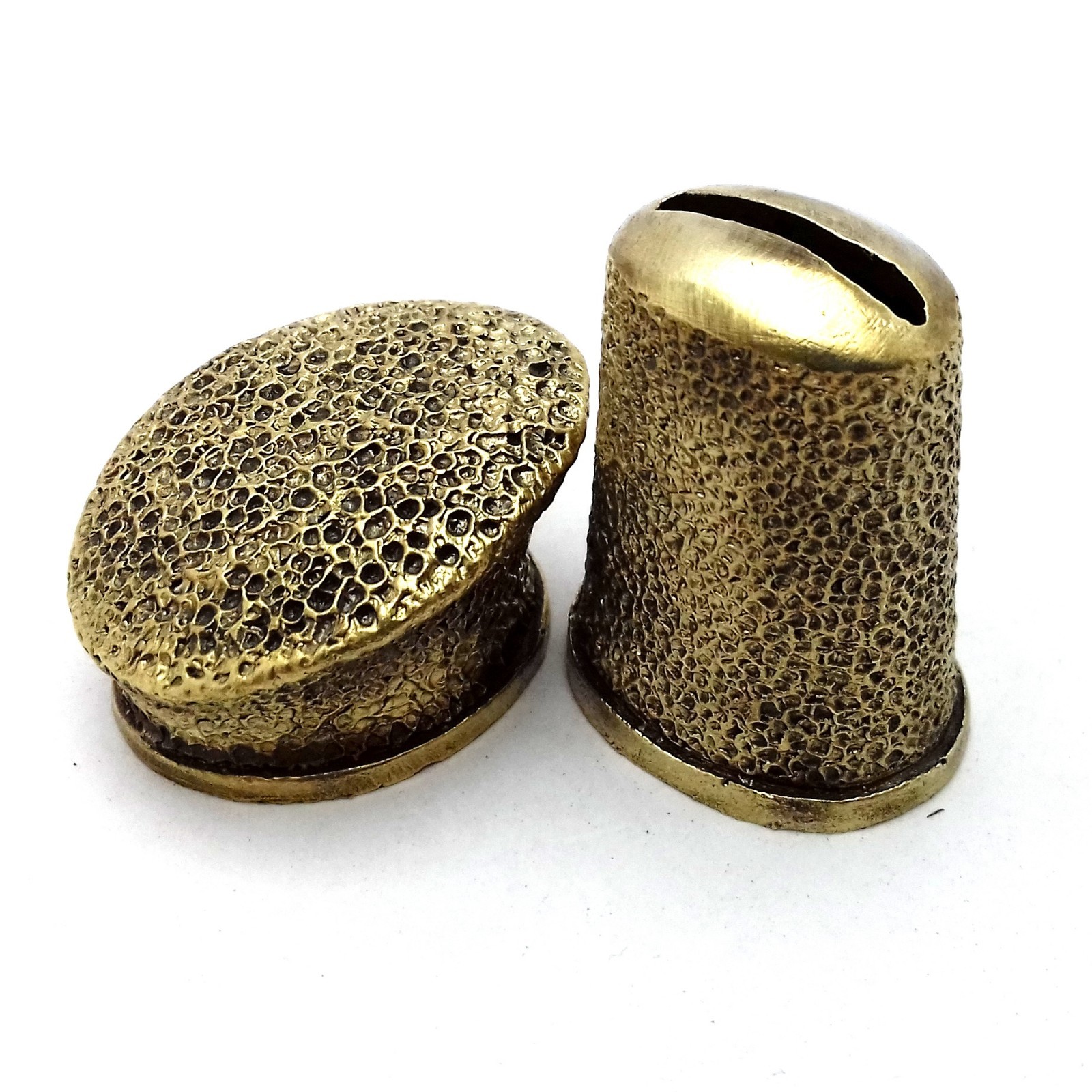 SET DIRK SOLID BRONZE FINGER GUARD BOLSTER, POMMEL CUSTOM KNIFE MAKING