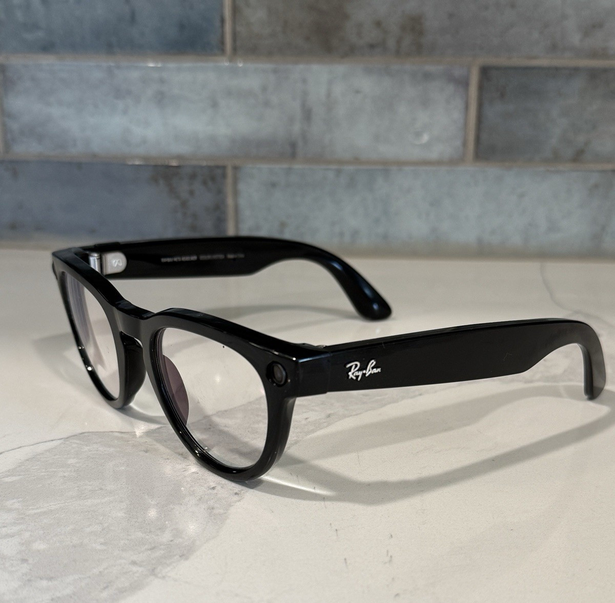 Ray-Ban Meta Headliner Gen 1 Black EssilorLuxotica RW4009 For Parts Only AS-IS
