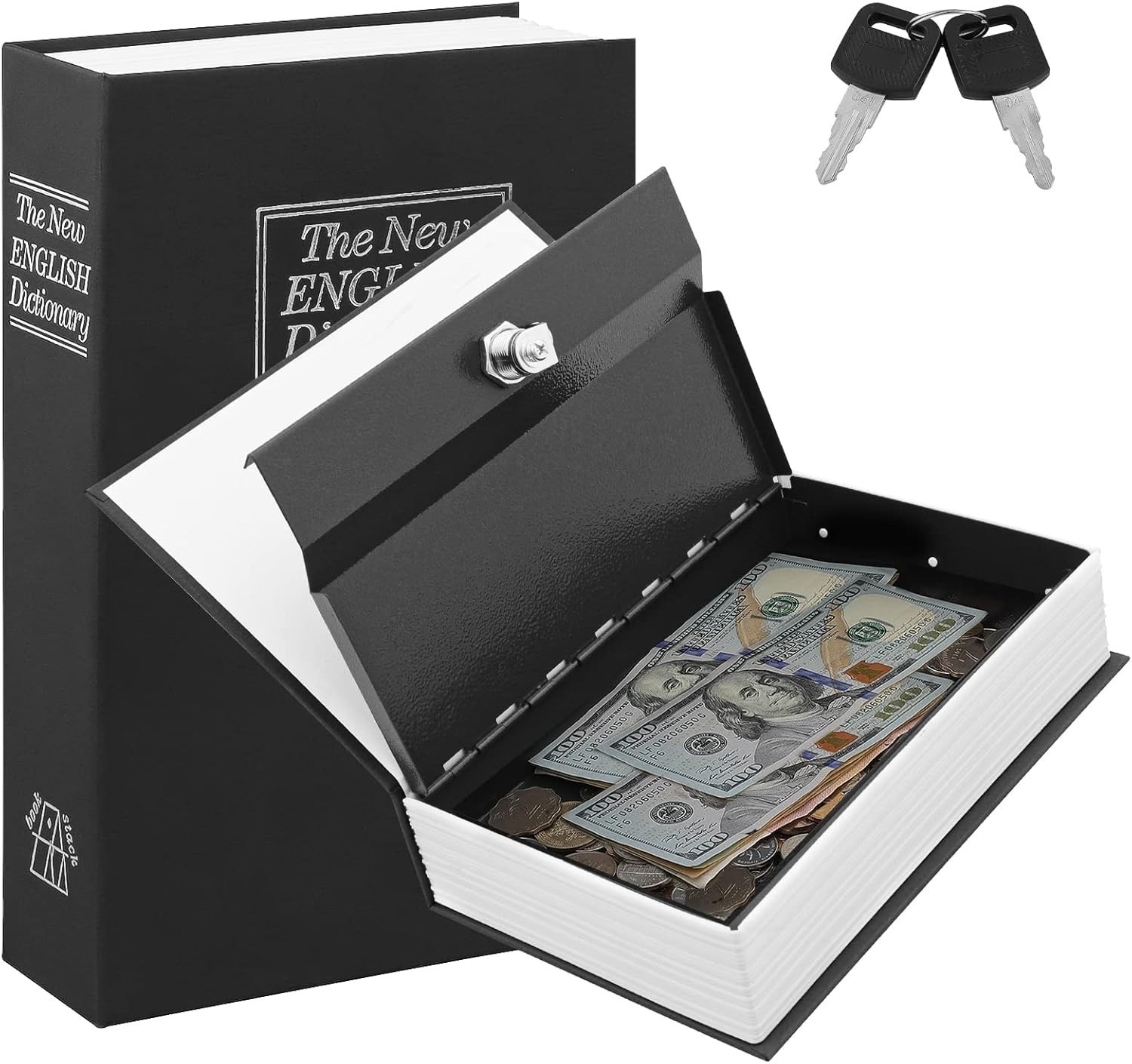 Caja Fuerte De Seguridad Para Dinero Cajas Fuertes Con Llave Secreta De Metal