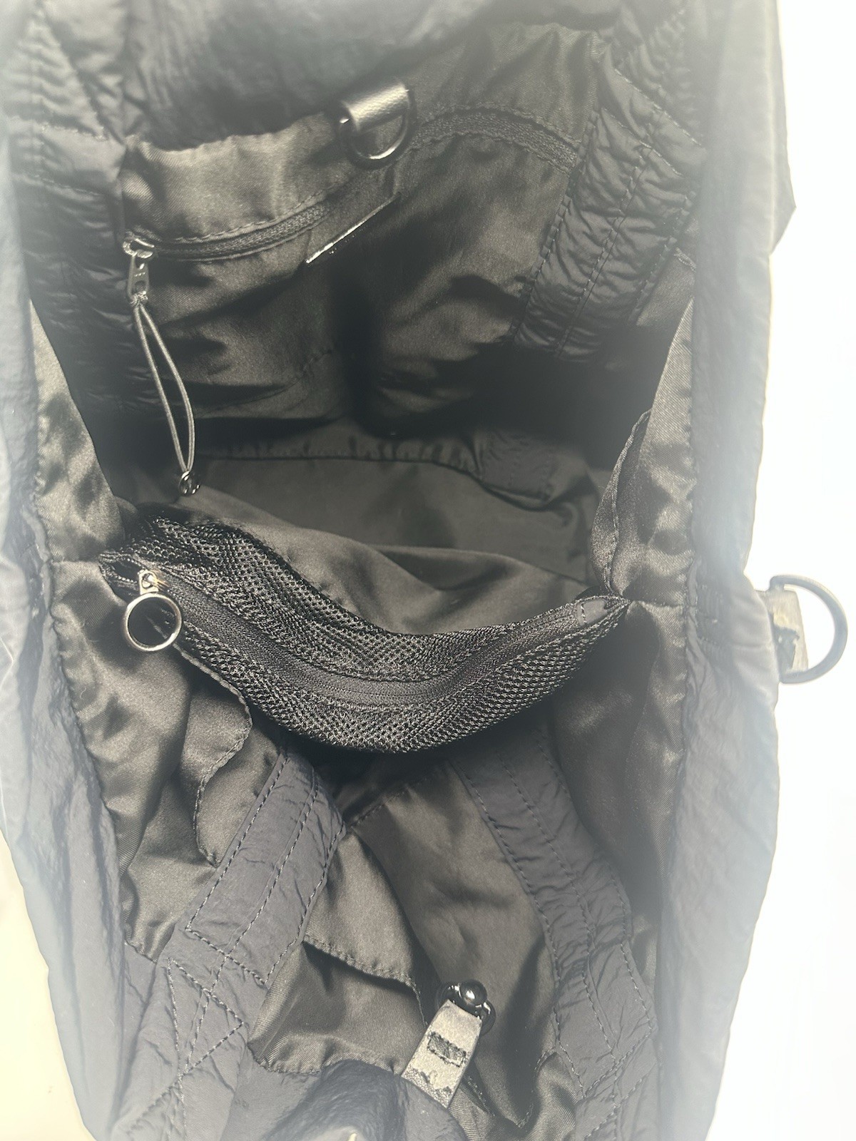 Lululemon On My Level black Nylon bag