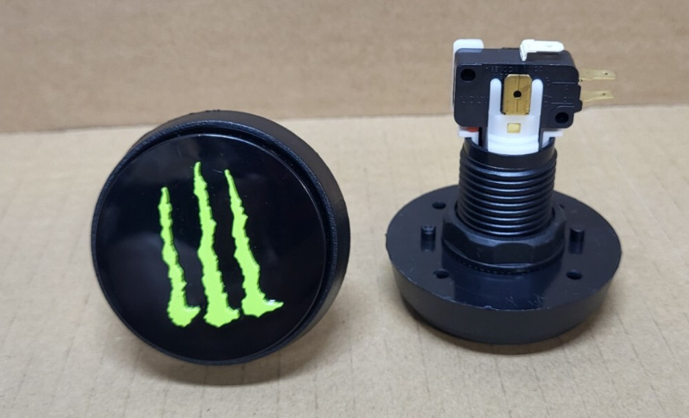 Monster Energy Vending Machine Button Switch T34W42