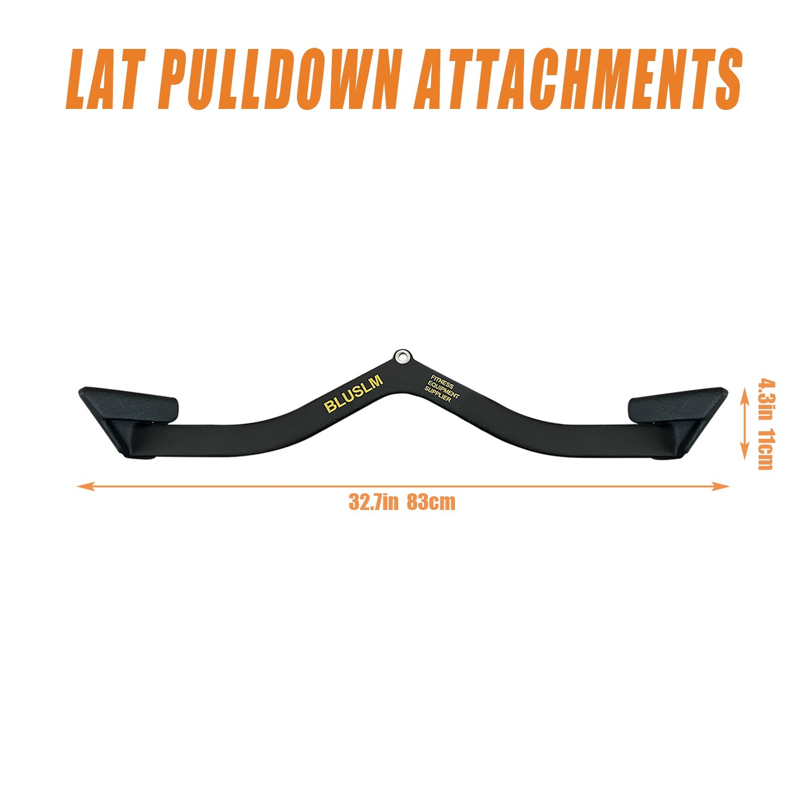 LAT Pull Down Bar for Cable Machine Pulldown T Bar V Bar Cable Attachments BL6P