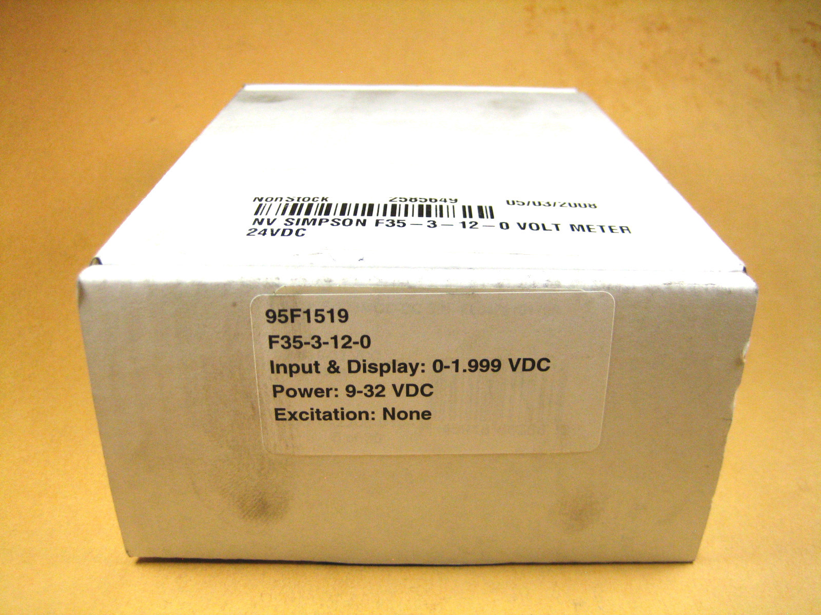 Simpson F35-3-12-0 Digital Panel Meter