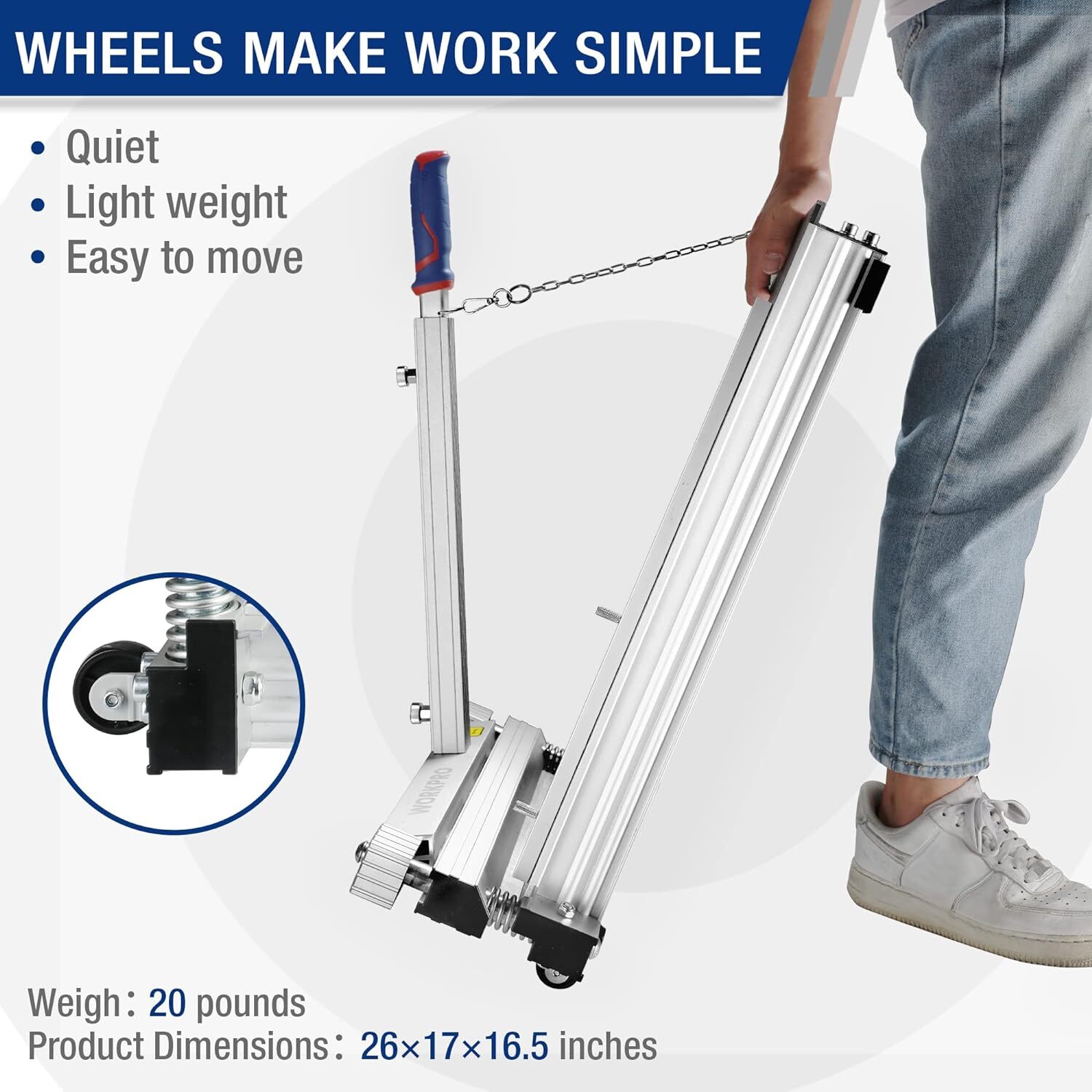 WORKPRO 13" Flooring Cutter with Flooring Installation Tool Kit Multi-layer NEW