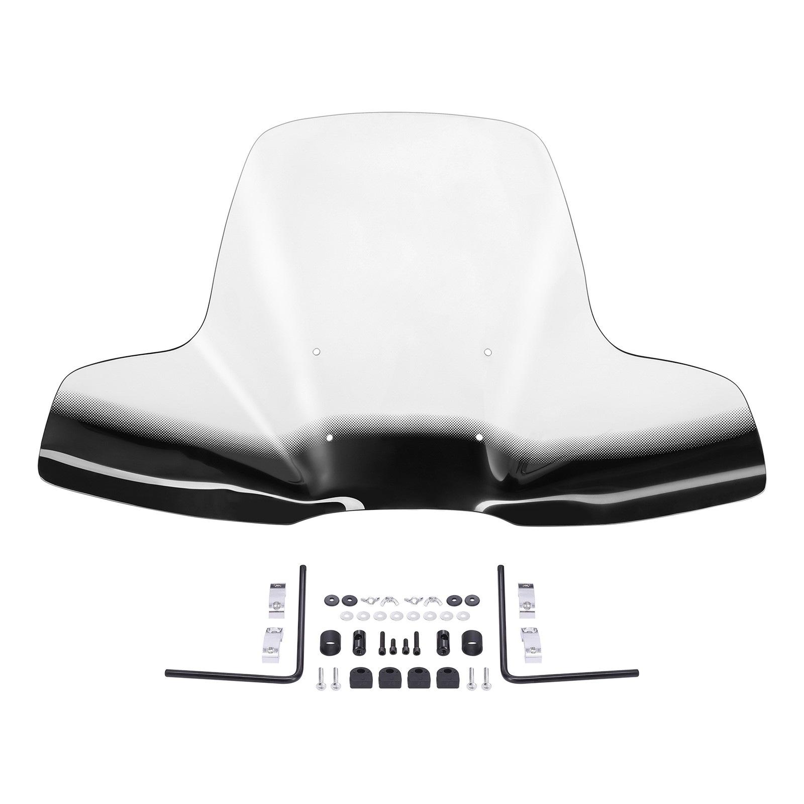 2-Tone Windshield For Honda Magna Shadow Spirit Valkyrie VTX VT ACE 600 750 TCMT