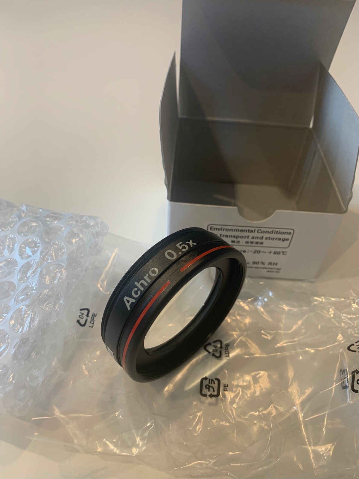 Nikon Plan Achromat 0.5X Stereo Microscope Objective - Brand New