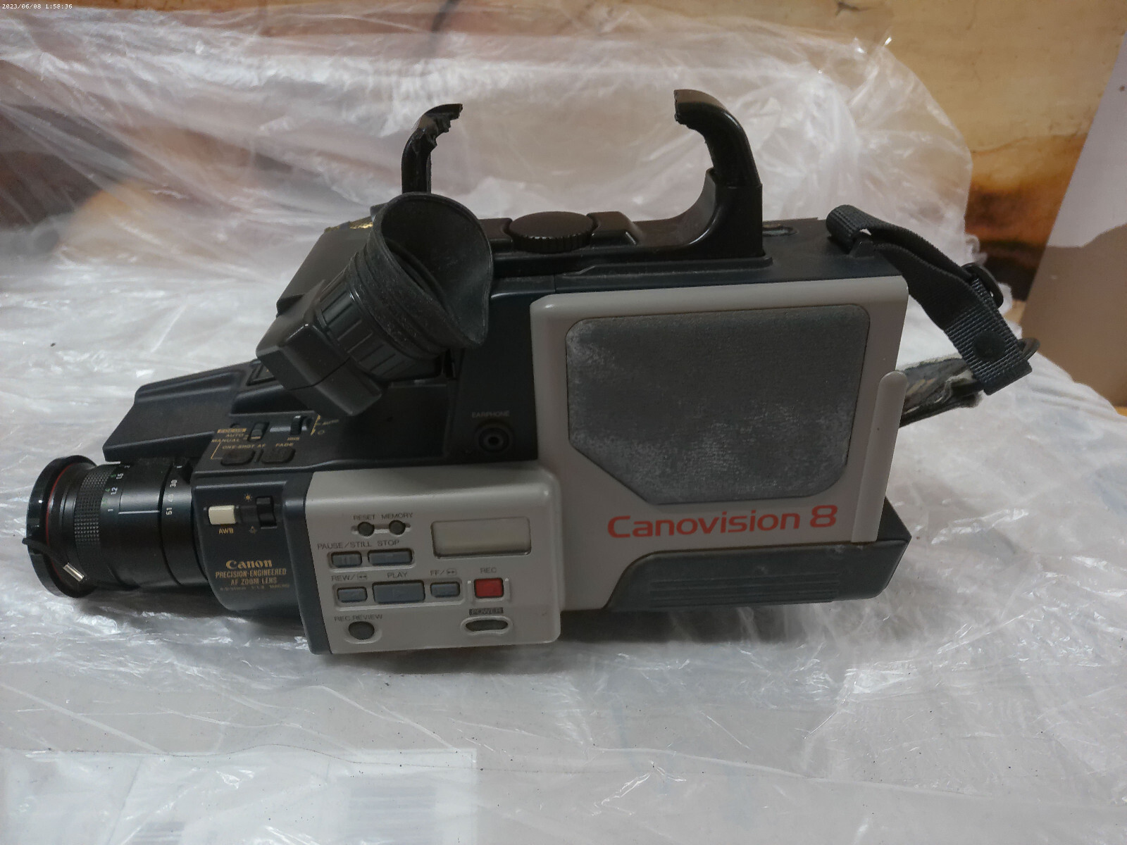 Vintage Canon Canovision 8 VM-E1 Camera Bundle w/ Bag Case