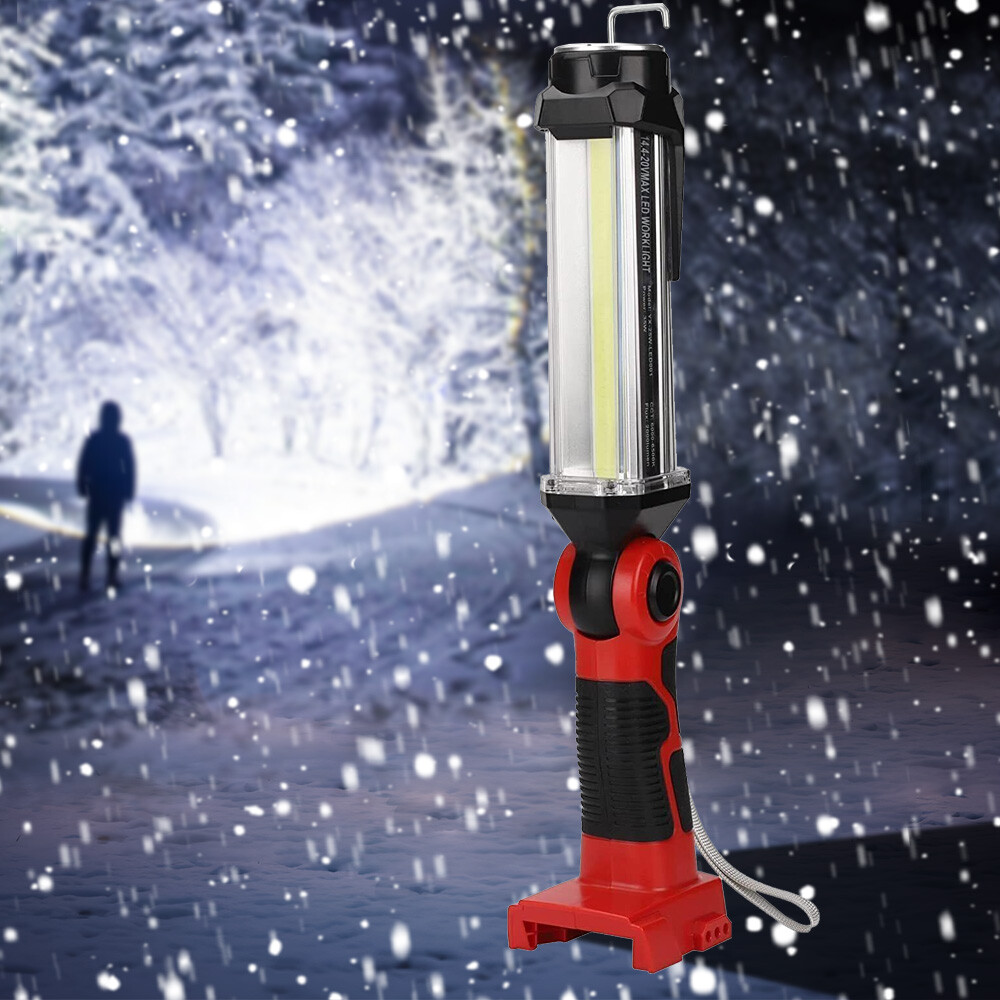 35W 2000LM Outdoor Flashlight Cordless LED Work Light for Milwaukee 18v Battery