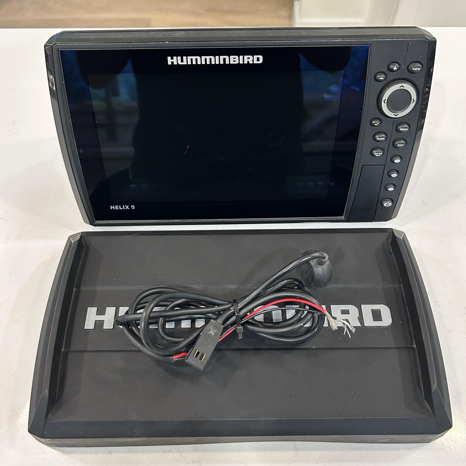 Humminbird Helix 9 MDI GPS G3N CHO Head Unit Depth Fish Finder with Cover