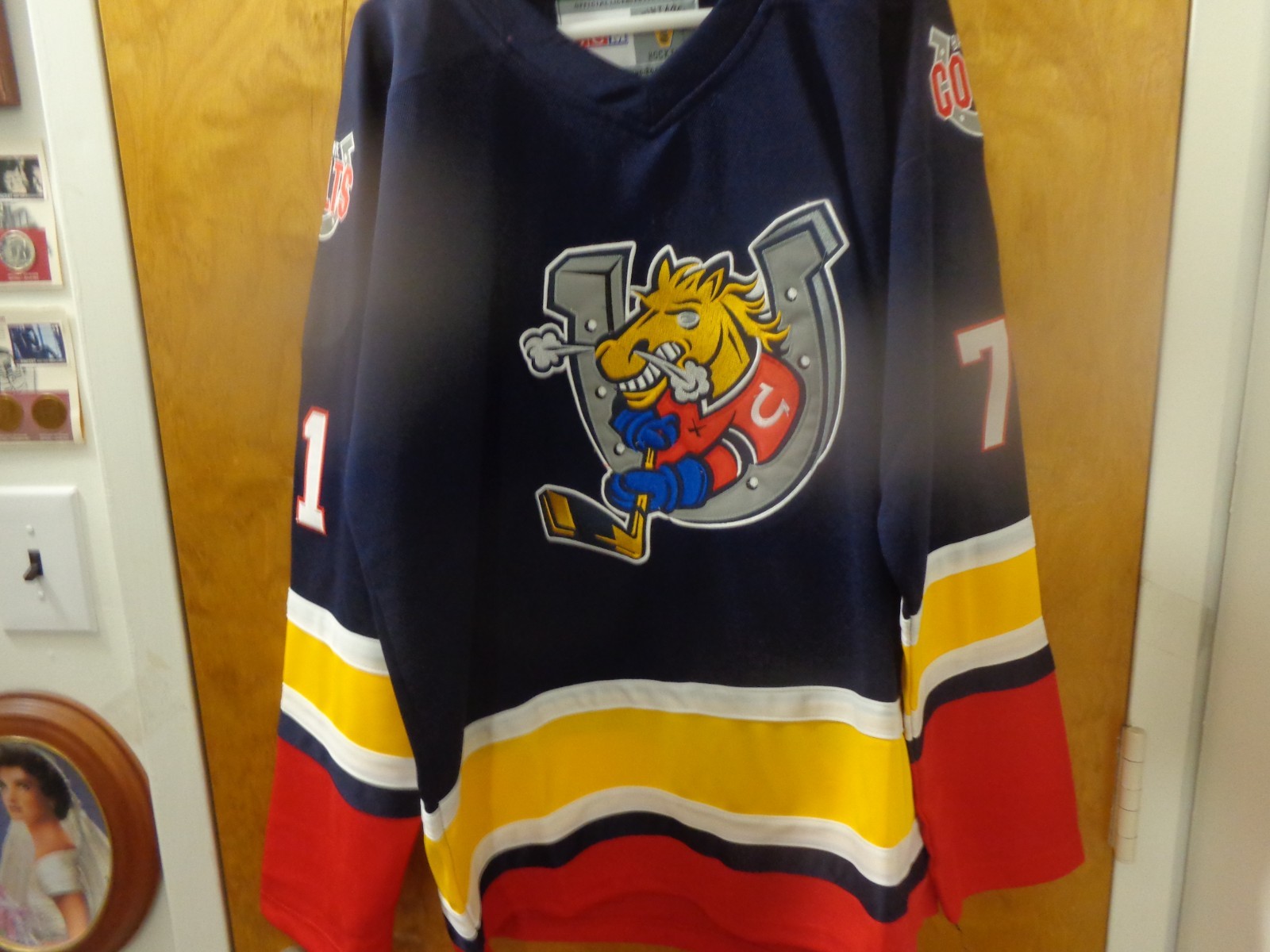 Philadelphia Flyers/Barrie Colts #71 Tyson Foerster Jersey