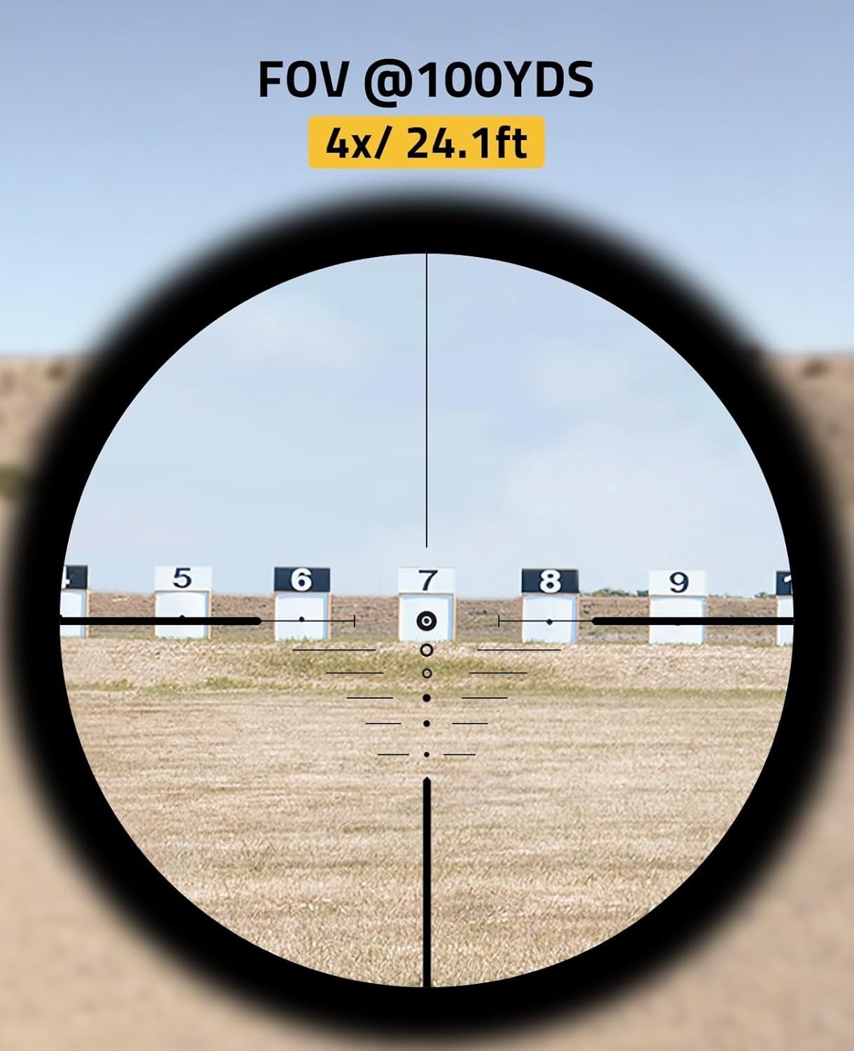 Crossbow Scope, Red Green Illuminated Compact Crossbow Scopes for Hunting 20-...