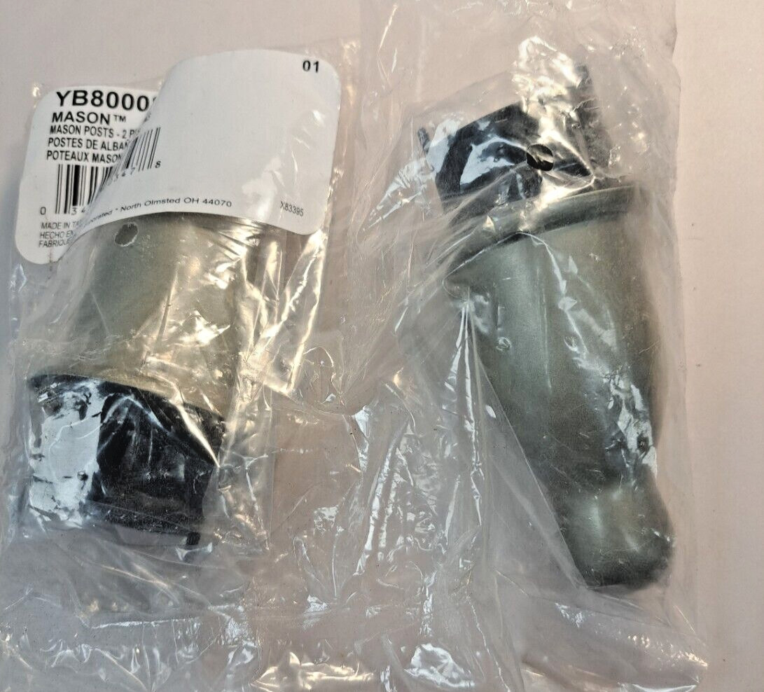 MOEN YB8000SN Mason Mounting Posts FOR TOWEL BAR Satin Nickel 2Pcs
