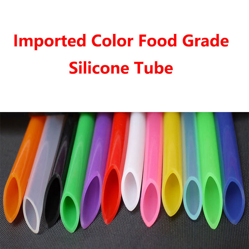 0.5mm~25mm Imported Color Silicone Tube Food Grade  Silicone Tube Hose Pipe ,RC