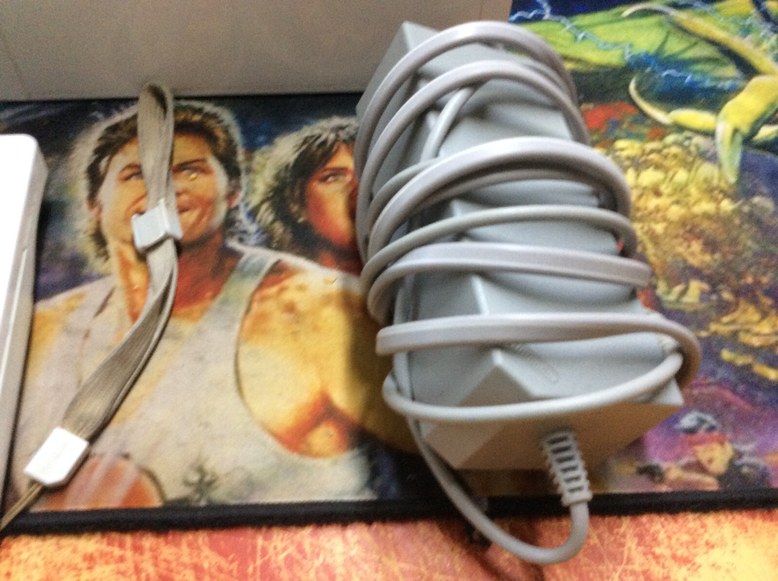 Nintendo Wii RVL-001 White Console W/ Power Cable + Controller, wand