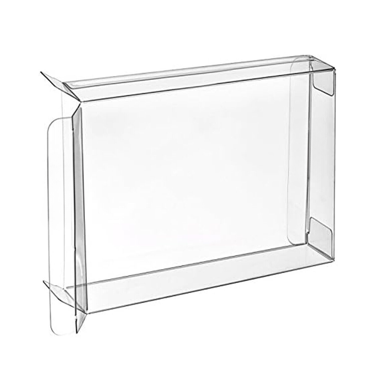 1x Box Protectors for NINTENDO NES Video Game Boxes! Clear Display Cases CIB New