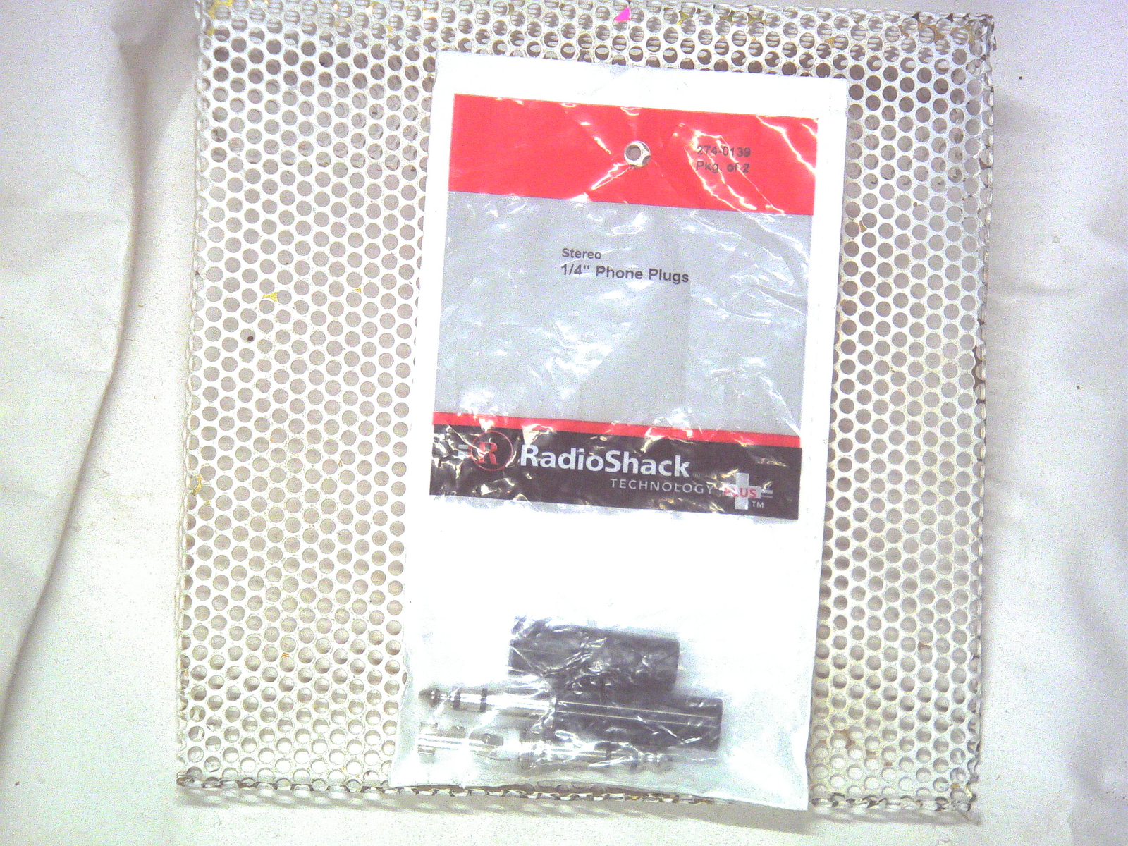 Radioshack 1/4" stereo audio plug (2-pack)274-0139