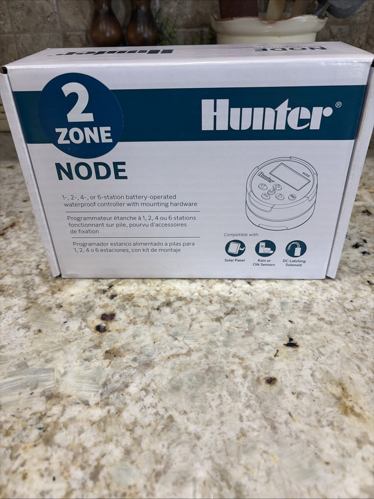 Hunter Node 200 2-Station Battery-Operated Controller