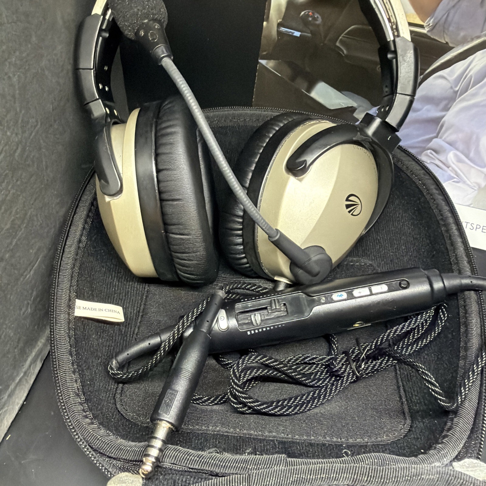Lightspeed Zulu 3 Single U174 Helicopter Plug Bluetooth ANR Headset