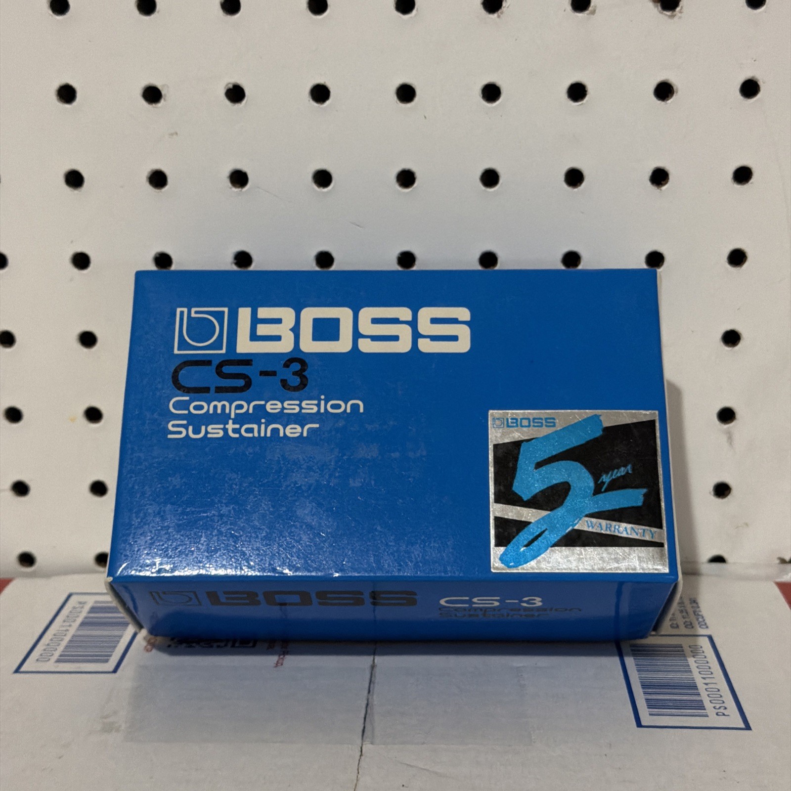 Boss CS-3 Compression/Sustainer Pedal For Electric Guitar Blue, BNIB