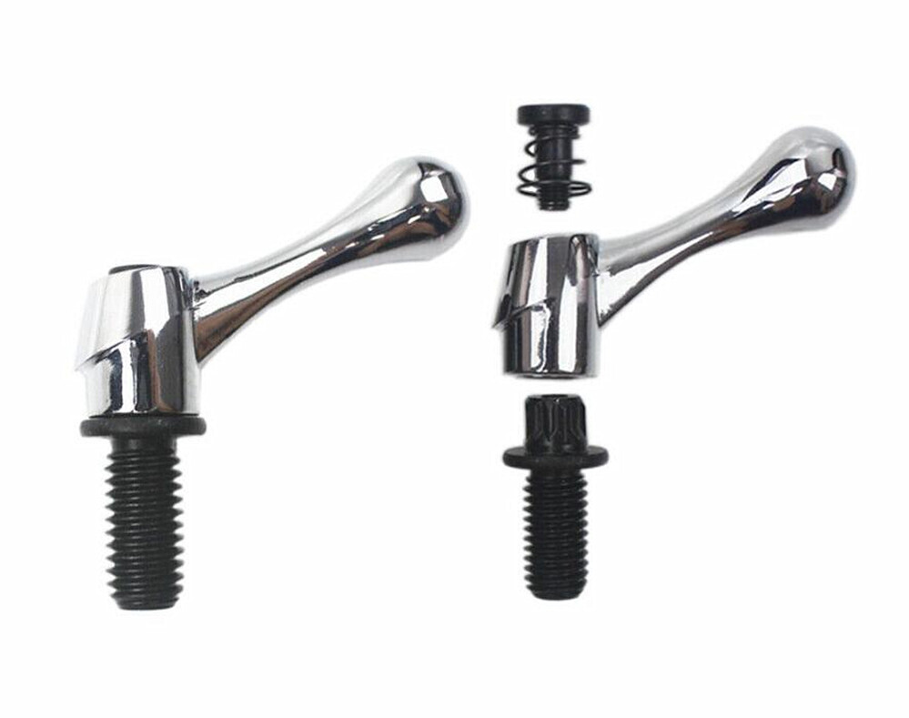 2pcs Milling Machine Table Lock Vertuical Mill M1/2 Bolt Handle For Bridgeport