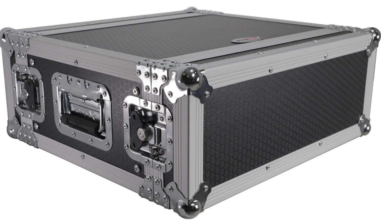 ProX X-4UE 4 Space ATA Rack Road Case 14" deep DJ Effects Case by Prox